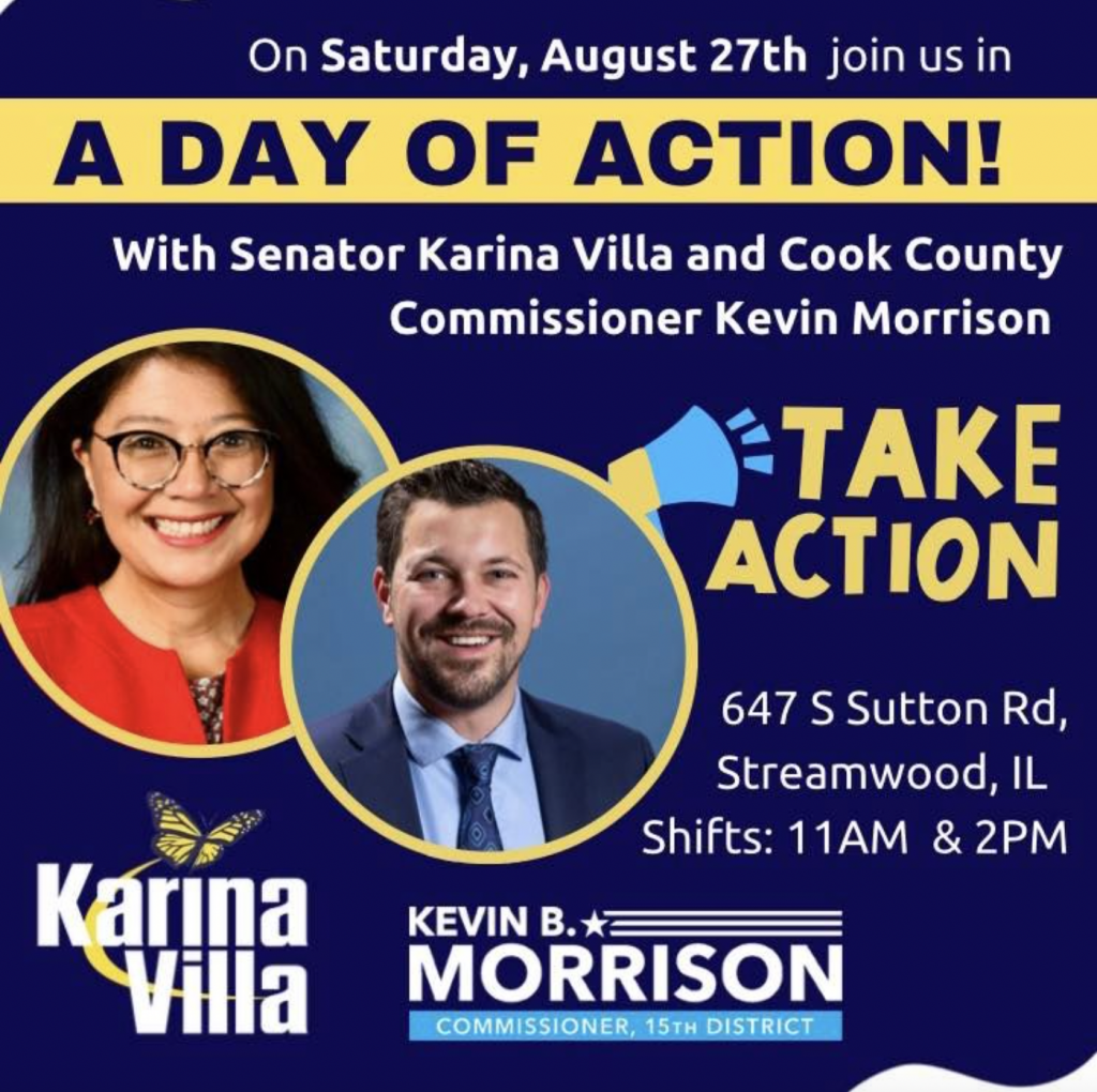 Day Of Action Canvass With State Senator Karina Villa - Kevin B ...