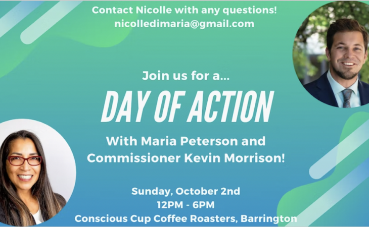 Day of Action with State Senate Candidate Maria Peterson