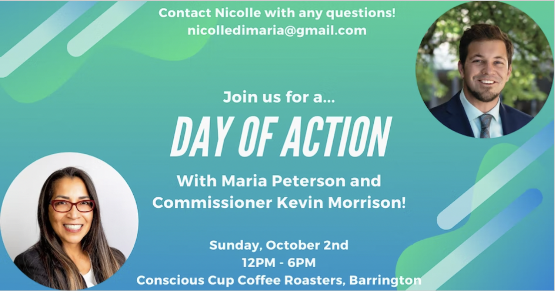 Day of Action with State Senate Candidate Maria Peterson