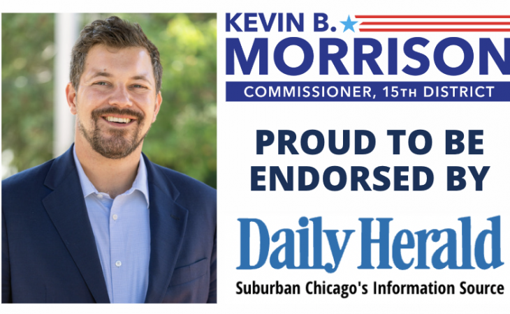 Endorsement Alert: Daily Herald Endorses Kevin Morrison